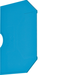 KWE05B Endplatte für KXA10NH,  Farbe: blau